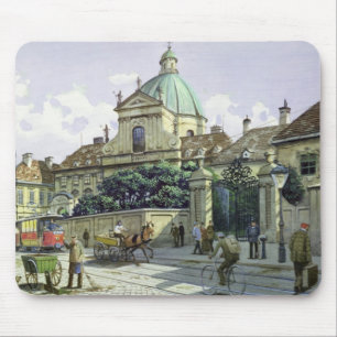 Below the Belvedere Palace in Vienna Mouse Mat