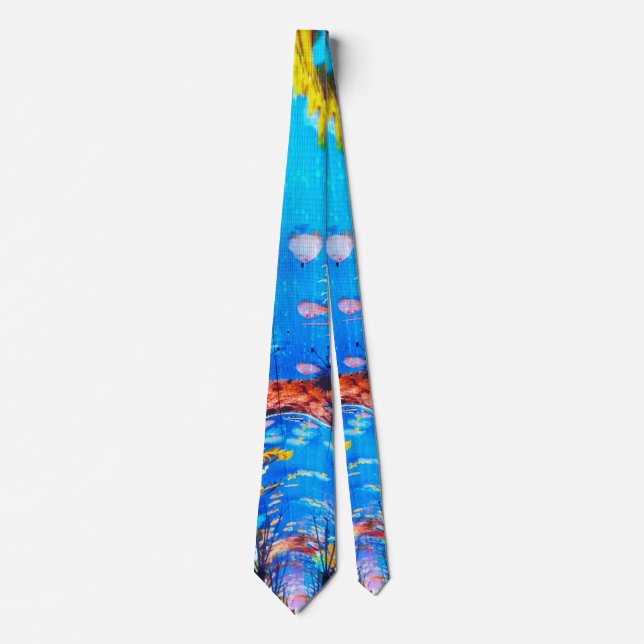 Below The Sea Neck Tie (Front)