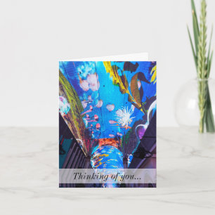 Below The Sea Thinking Of You Card