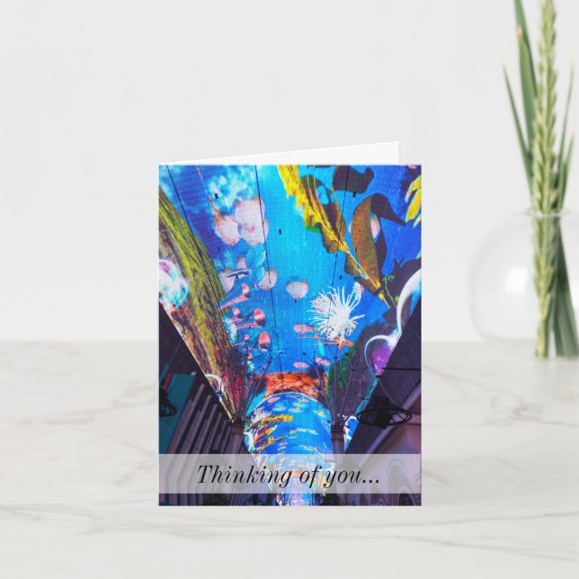 Below The Sea Thinking Of You Card (Front)