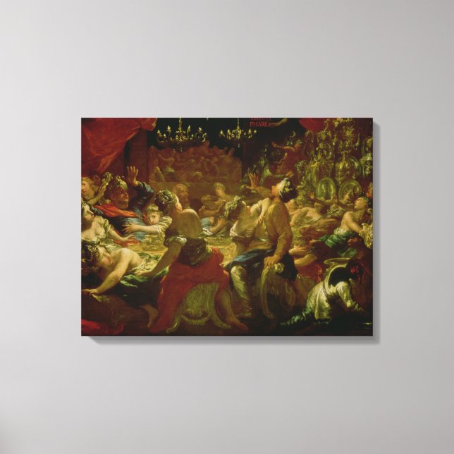 Belshazzar's Feast Canvas Print (Front)