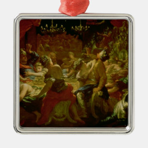 Belshazzar's Feast Metal Tree Decoration