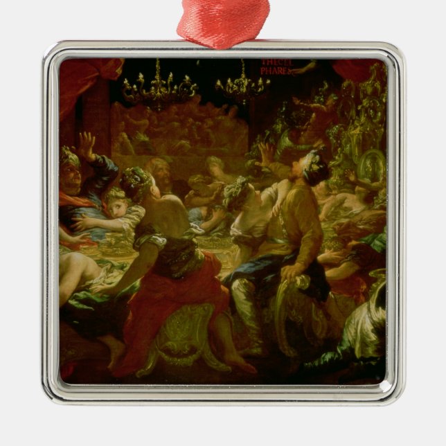 Belshazzar's Feast Metal Tree Decoration (Front)