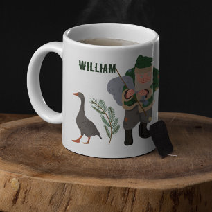Belsnickel Cartoon Personalised Christmas Coffee Mug