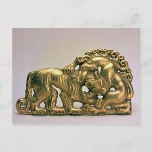 Belt buckle, from a Siberian collection of Peter Postcard