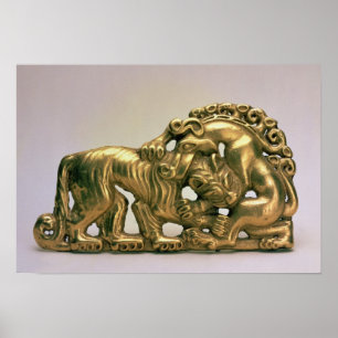 Belt buckle, from a Siberian collection of Peter Poster