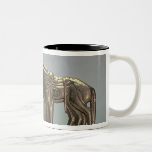 Belt buckle, from Siberian collection of Peter Two-Tone Coffee Mug (Right)