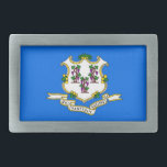 Belt Buckle with Flag of Connecticut State<br><div class="desc">Add a touch of Connecticut pride to your wardrobe with our exclusive belt buckle featuring the flag of Connecticut! Crafted with meticulous attention to detail, this belt buckle is more than just a stylish accessory; it’s a celebration of Connecticut's heritage and cultural pride. The elegant design prominently displays the iconic...</div>