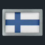 Belt Buckle with Flag of Finland<br><div class="desc">Elevate your style with our striking belt buckle featuring the flag of Finland! This unique belt buckle is not just a functional accessory; it’s a celebration of Finnish heritage and pride. The eye-catching design prominently showcases the iconic Finnish flag, making it a distinctive addition to your wardrobe. Whether you’re dressing...</div>