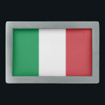 Belt Buckle with Flag of Italy<br><div class="desc">Elegant Belt Buckle with Flag of Italy. This product its customisable.</div>