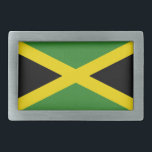 Belt Buckle with Flag of Jamaica<br><div class="desc">Elegant Belt Buckle with Flag of Jamaica. This product its customisable.</div>