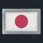 Belt Buckle with Flag of Japan<br><div class="desc">Add a touch of Japanese pride to your wardrobe with our exclusive belt buckle featuring the flag of Japan! Crafted with meticulous attention to detail, this belt buckle is more than just a functional accessory; it’s a celebration of cultural heritage and personal style. The striking design prominently displays the iconic...</div>