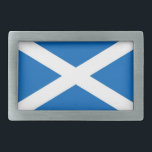 Belt Buckle with Flag of Scotland<br><div class="desc">Showcase your Scottish pride with our exclusive belt buckle featuring the flag of Scotland! Crafted with meticulous attention to detail, this belt buckle is more than just a stylish accessory; it’s a celebration of Scotland’s rich heritage and cultural pride. The elegant design prominently displays the iconic Saltire, making this buckle...</div>