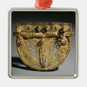 Belt-buckle with granulated decoration, Orientaliz Metal Tree Decoration