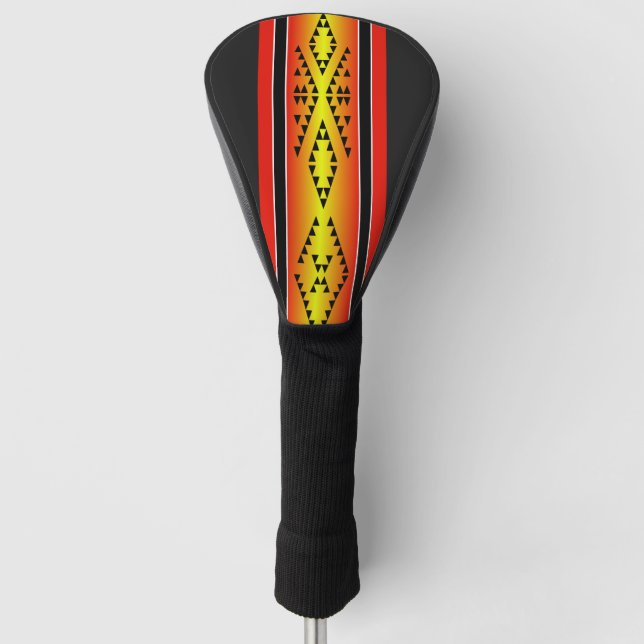 Belt of Life in Sunset Golf Head Cover (Front)