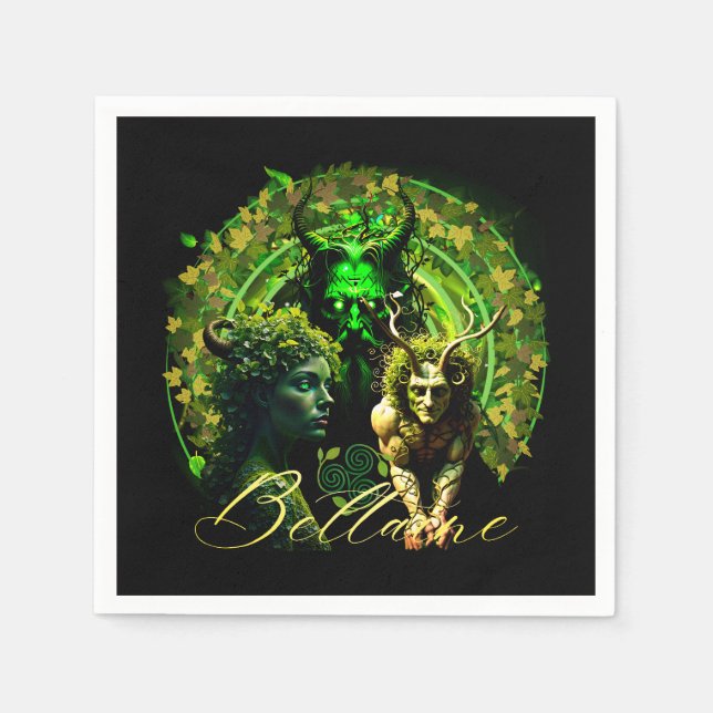 Beltaine Napkin (Front)