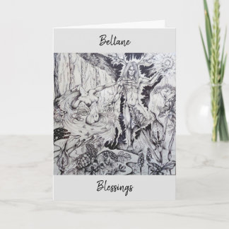 Beltane blessings card
