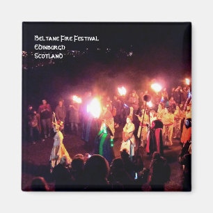 Beltane Fire Festival Procession of the May Queen Magnet