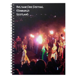Beltane Fire Festival Procession of the May Queen Notebook