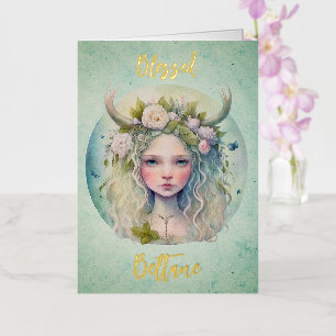 Beltane Foil Card