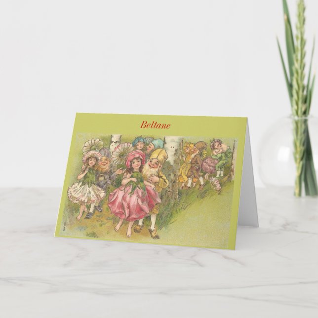 Beltane Holiday Card (Front)
