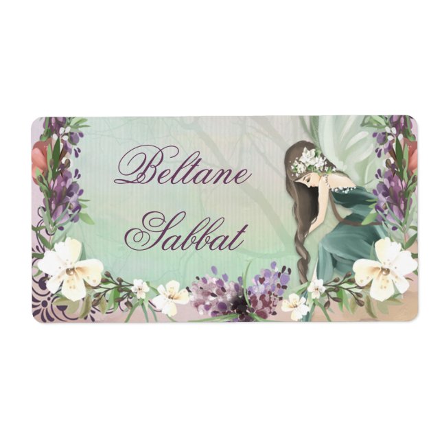 Beltane Sabbat Labels (Front)