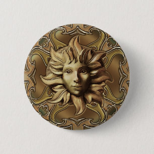 Beltane Sun Sprite Button