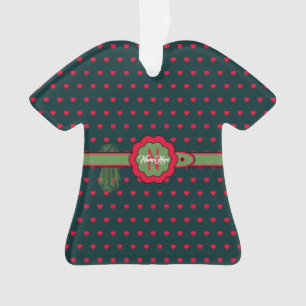 Belted Doll Dress Figurine Christmas TShirt Ornament