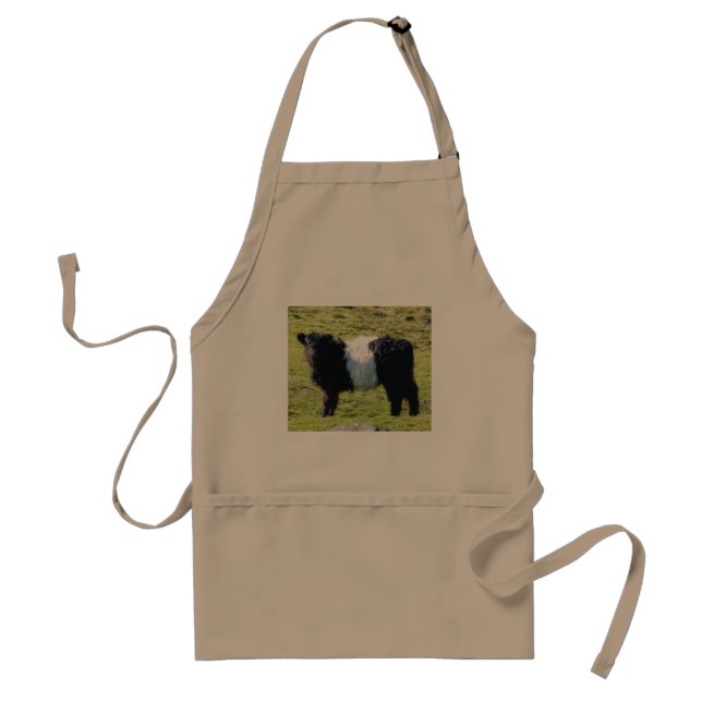 Belted Galloway calf Apron (Front)