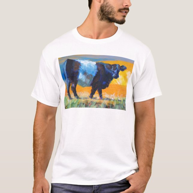 Belted Galloway Cow T-Shirt (Front)