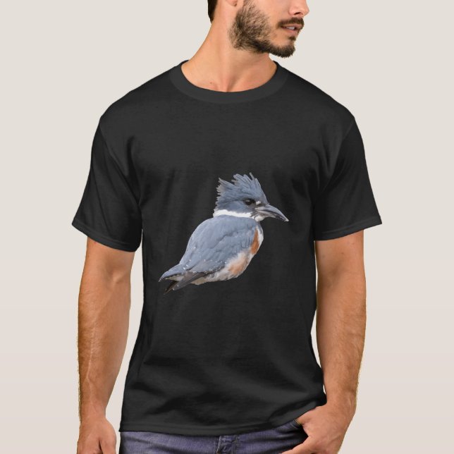 Belted Kingfisher T-Shirt (Front)