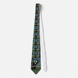 Belted Kingfisher tie