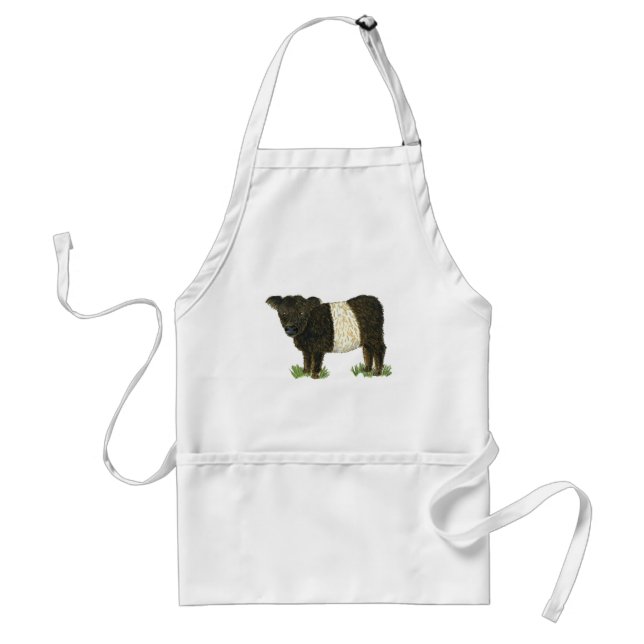 'Beltie' Belted Galloway Standard Apron (Front)