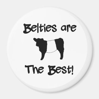 Belties are the Best Gorgeous Belted Galloway Cow Magnet
