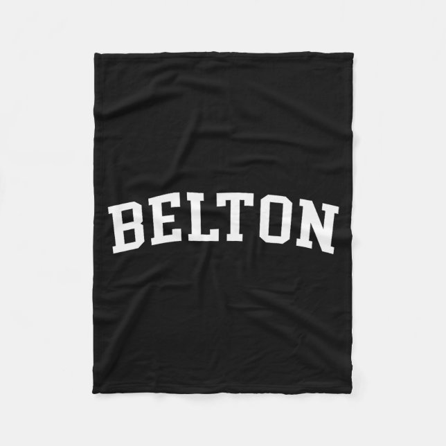 Belton  fleece blanket (Front)
