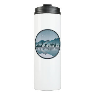 Beltzville Lake Pennsylvania Reflection Thermal Tumbler