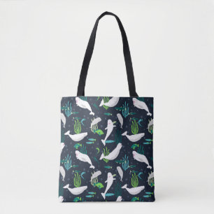 Beluga Party Tote Bag