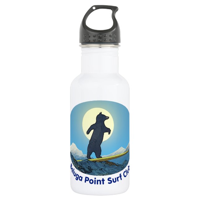Beluga Point Surf Club 532 Ml Water Bottle (Front)