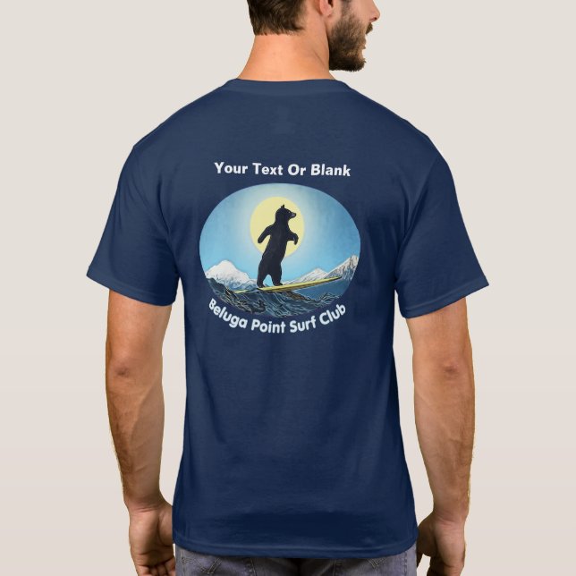 Beluga Point Surf Club T-Shirt (Back)