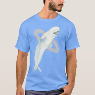 Beluga Rainbow Whale T-Shirt