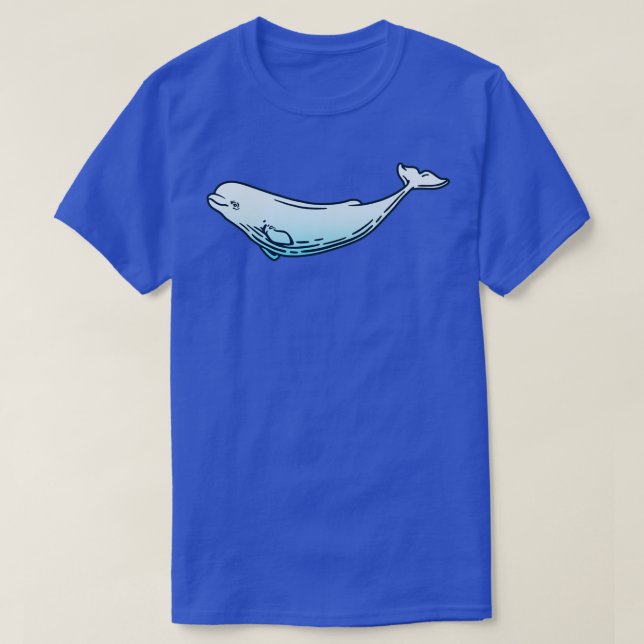 Beluga whale 10 T-Shirt (Design Front)