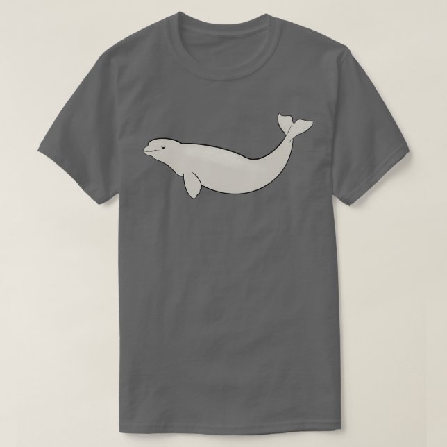 Beluga whale 16 T-Shirt (Design Front)