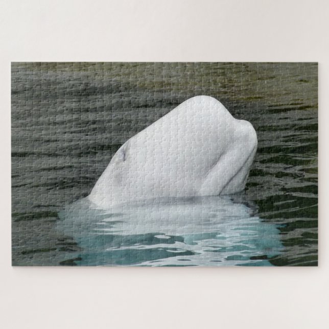 Beluga Whale Alaska Jigsaw Puzzle (Horizontal)