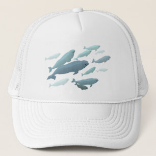 Beluga Whale Baseball Cap & Blue Beluga Gifts