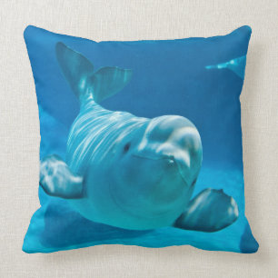 Beluga Whale Cushion