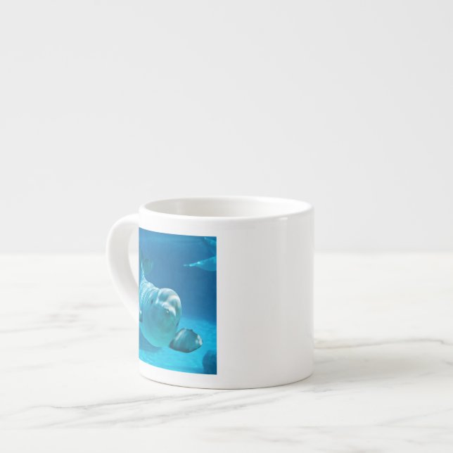 Beluga Whale Espresso Cup (Front Left)