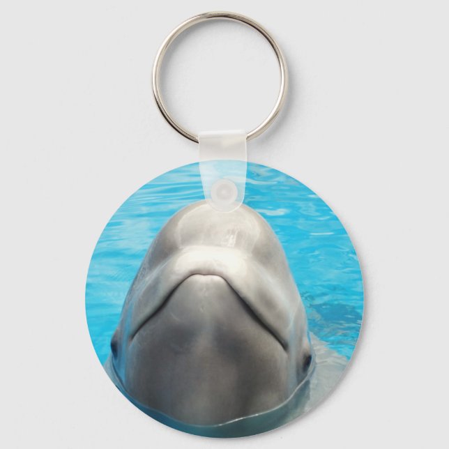 Beluga Whale Key Ring (Front)