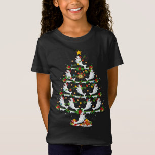 Beluga Whale Lover Xmas Lighting Beluga Whale Chri T-Shirt