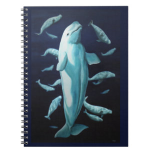 Beluga Whale Notebook Whale Art Journal Book