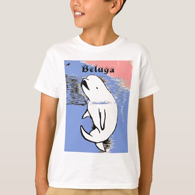 Beluga Whale T-Shirt (Front)